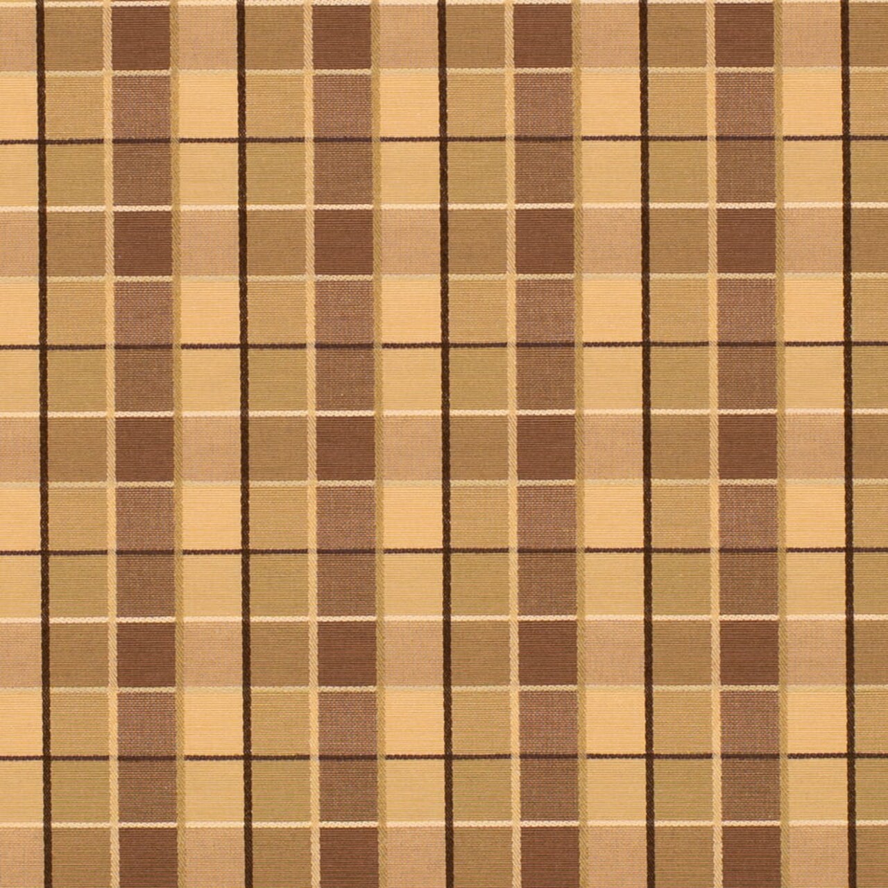 Gold - Gold Yellow Plaid,small Scale Upholstery Fabric 54 Inches"